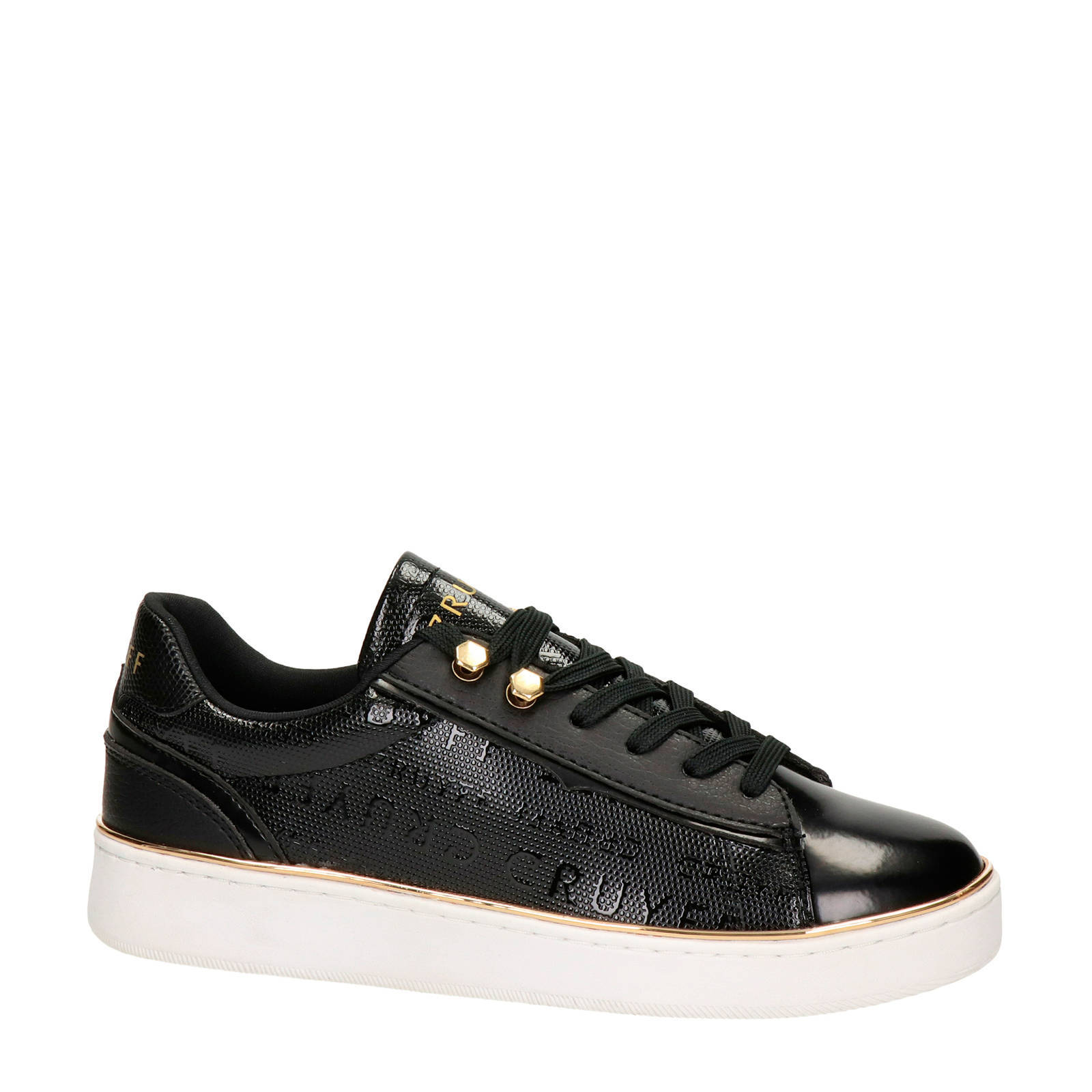 Cruyff Challenge sneakers zwart/goud | wehkamp