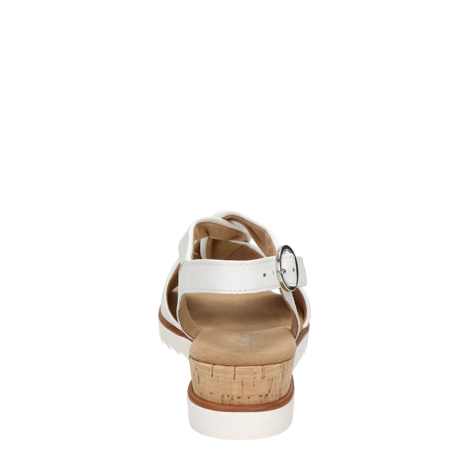 Gabor leren sandalen wit | wehkamp
