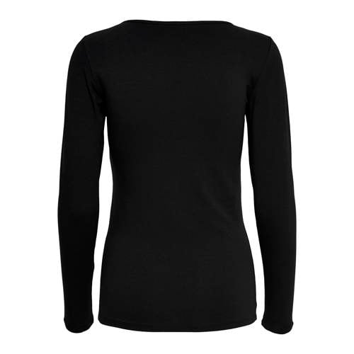 ONLY longsleeve ONLLIVE zwart afbeelding