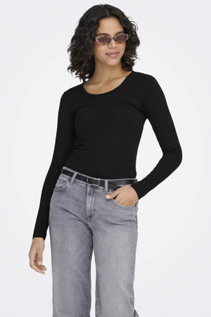 longsleeve ONLLIVE zwart