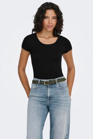 T-shirt ONLLIVE zwart
