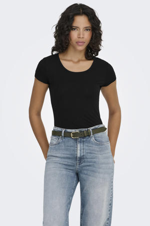 T-shirt ONLLIVE zwart