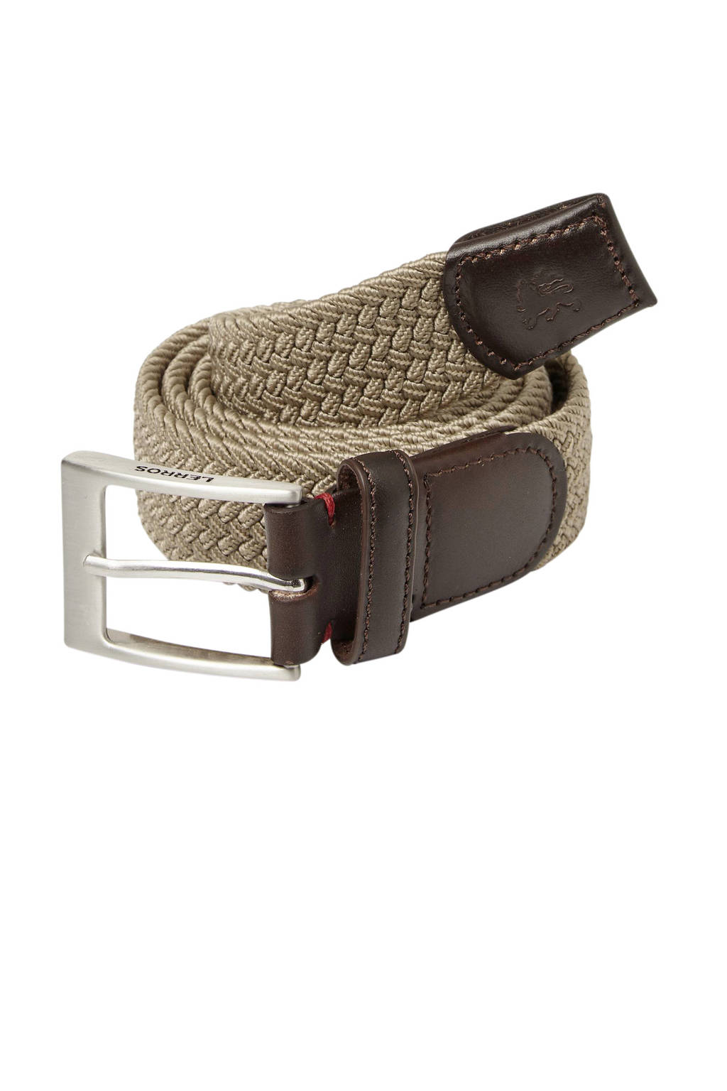 LERROS canvas riem beige, Beige