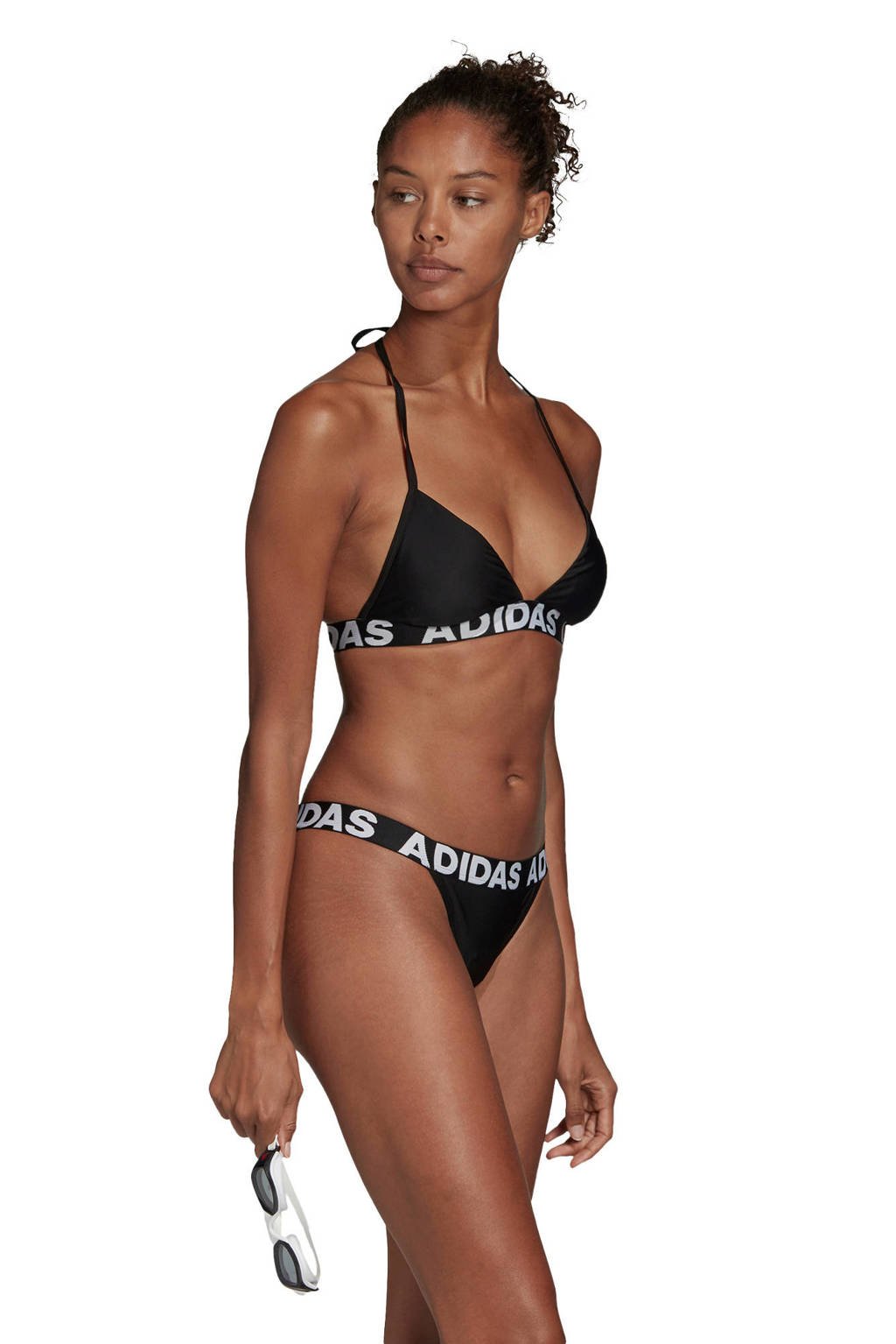 Uitdrukking Uitputting Bij naam adidas Performance voorgevormde Infinitex triangel bikini zwart | wehkamp