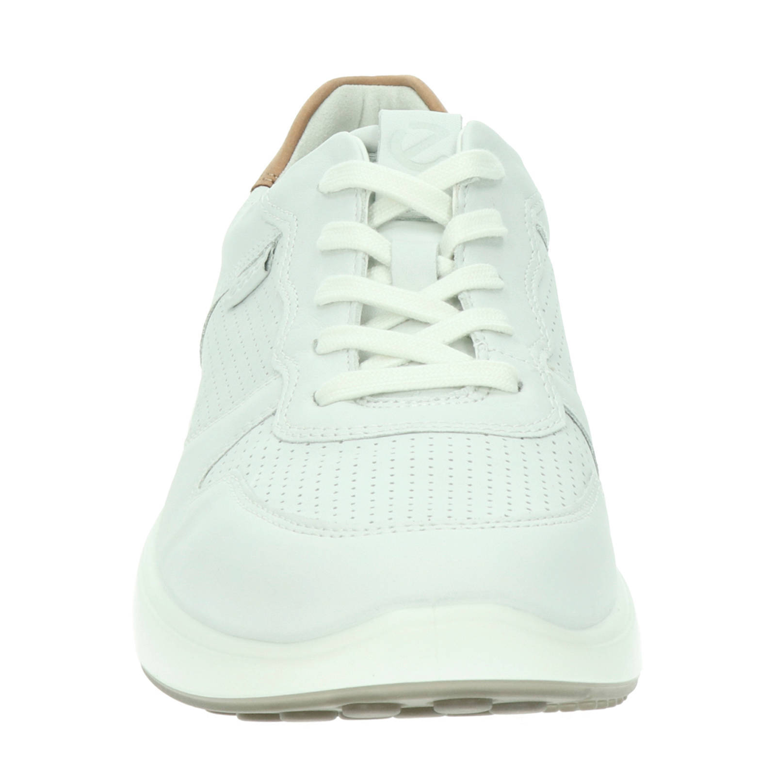 Ecco Soft 7 Runner leren sneakers wit | wehkamp