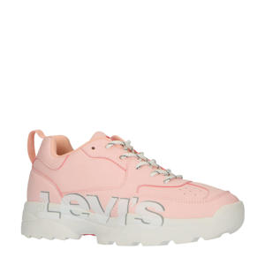 Levi's Kids Tribeca T chunky sneakers lichtroze