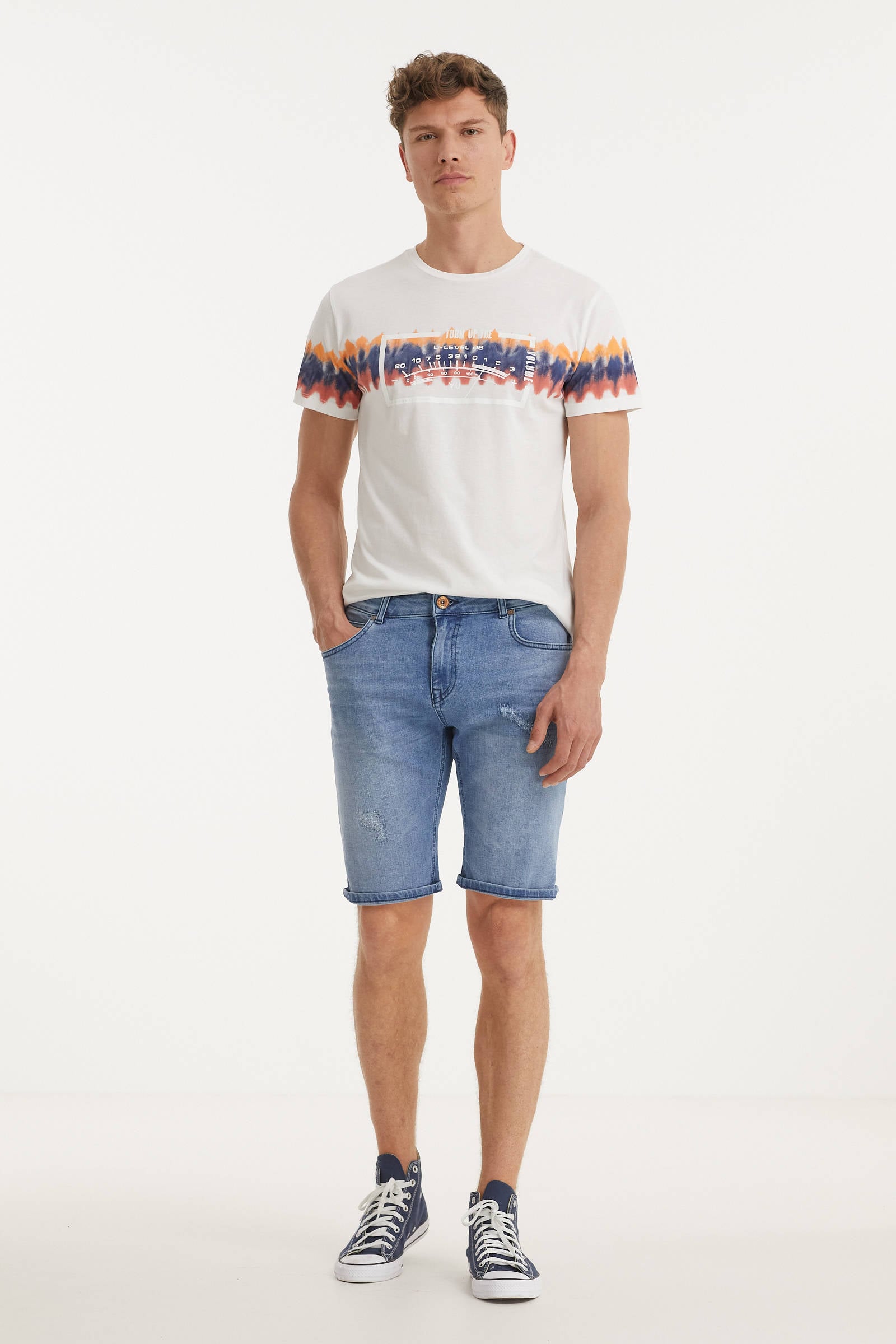 Cars regular fit jeans Trevor short light denim | wehkamp