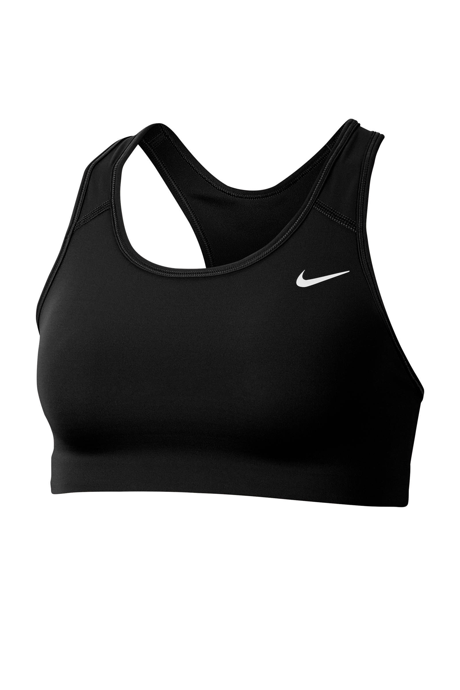 Nike level 2 sportbh zwart | wehkamp