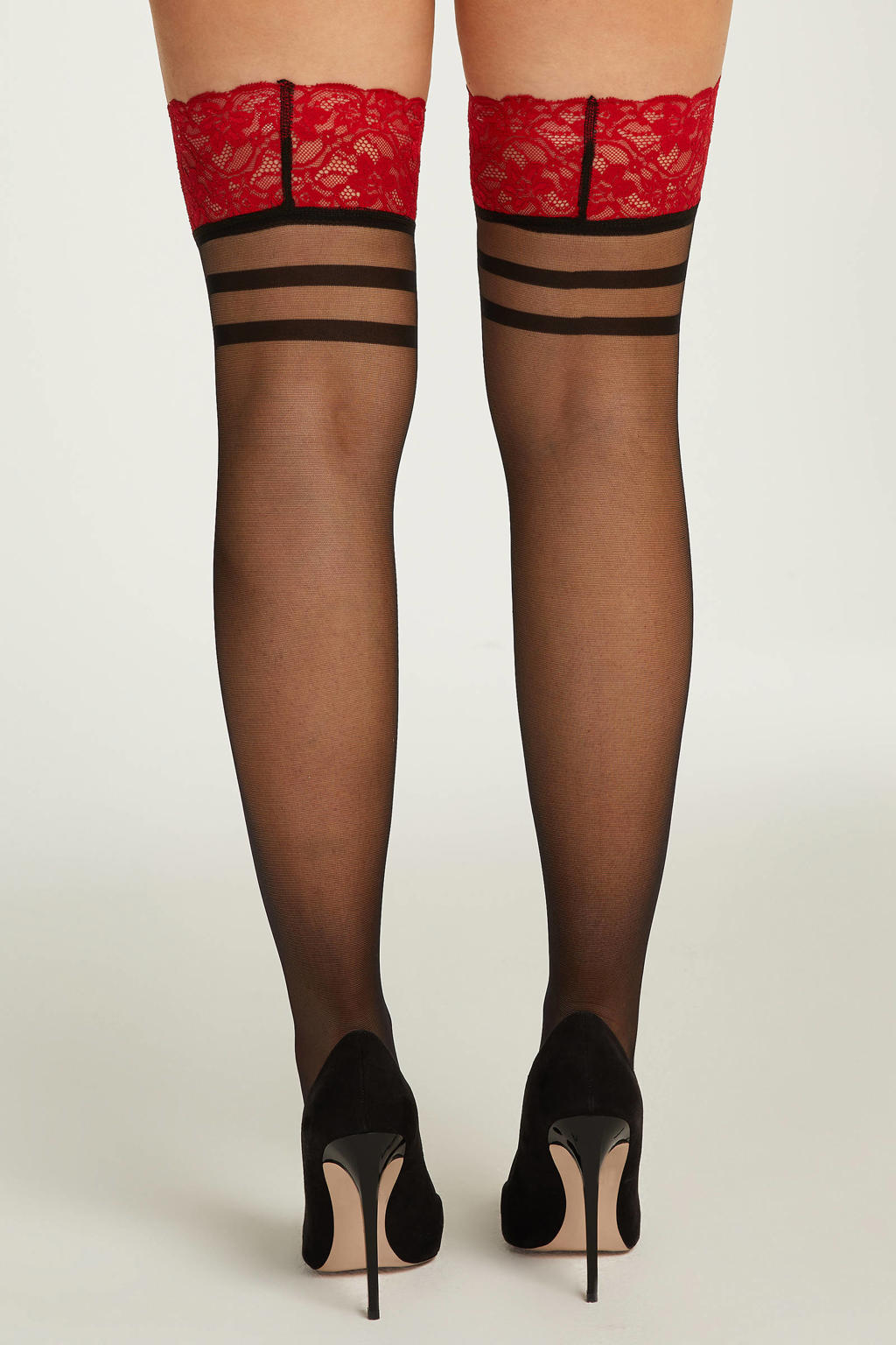 Hunkemöller hold up kousen 30 denier zwart