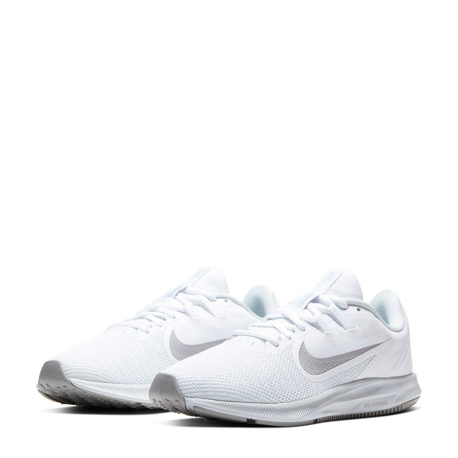 Nike Downshifter 9 hardloopschoenen wit | wehkamp