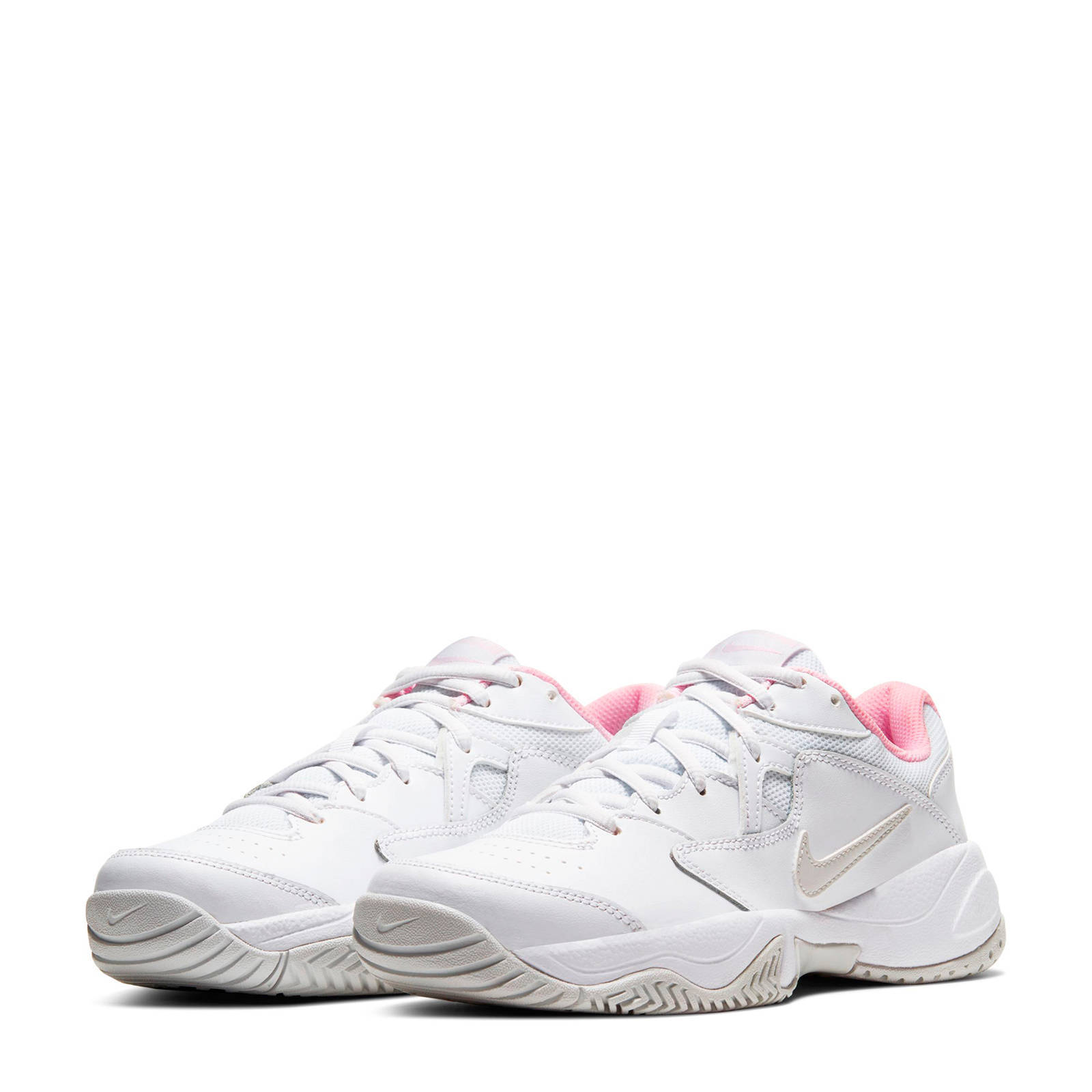 Nike Court Lite 2 Court Lite 2 tennissschoenen wit/lichtgrijs | wehkamp