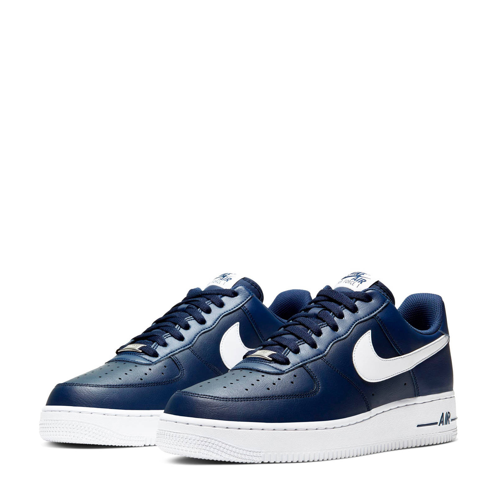 air force 1 blauw wit