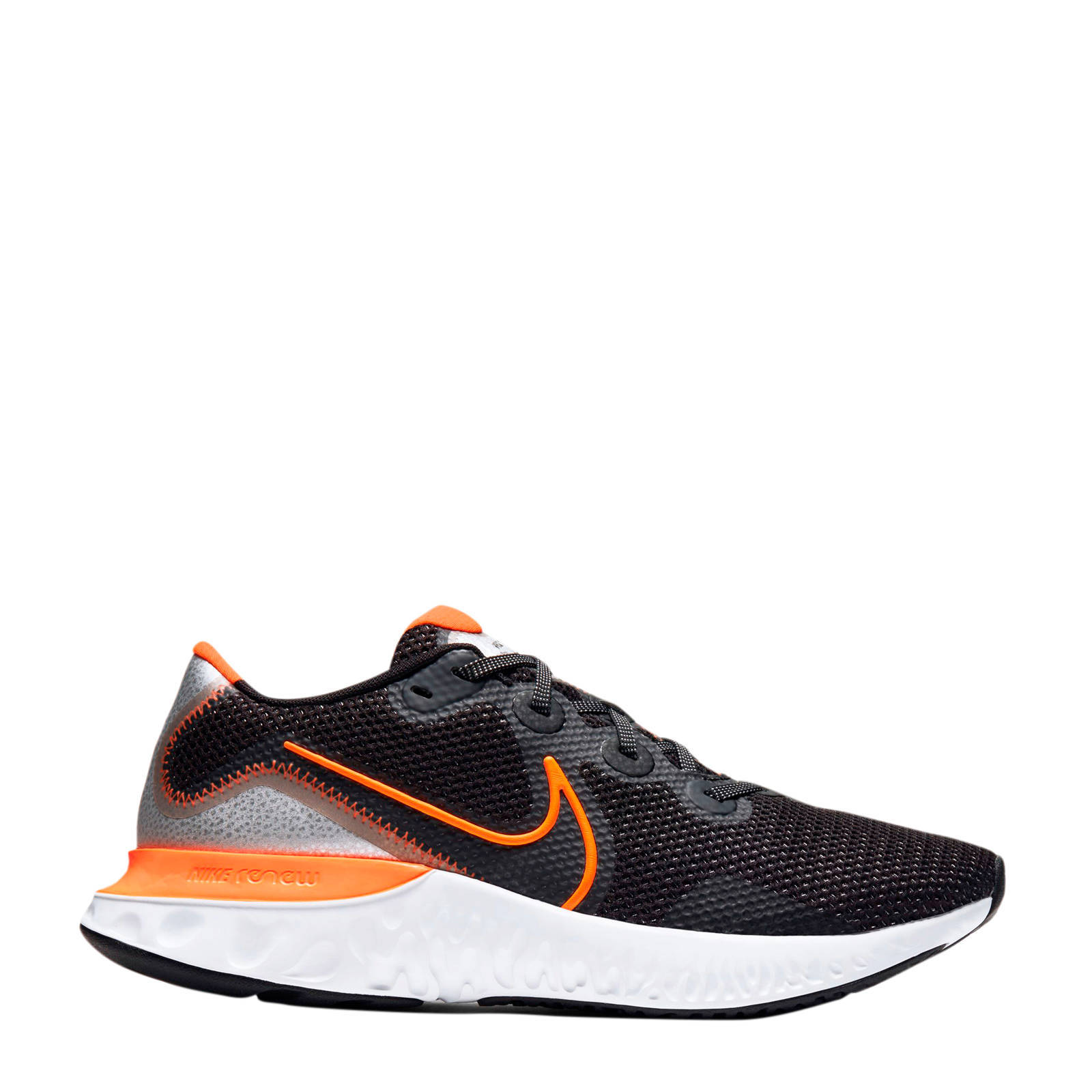Renew Run hardloopschoenen zwart/oranje/grijs Renew Run hardloopschoenen zwart/oranje/grijs