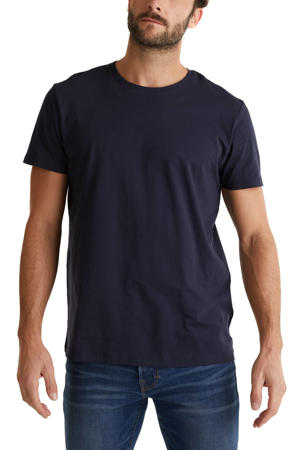 T-shirt donkerblauw
