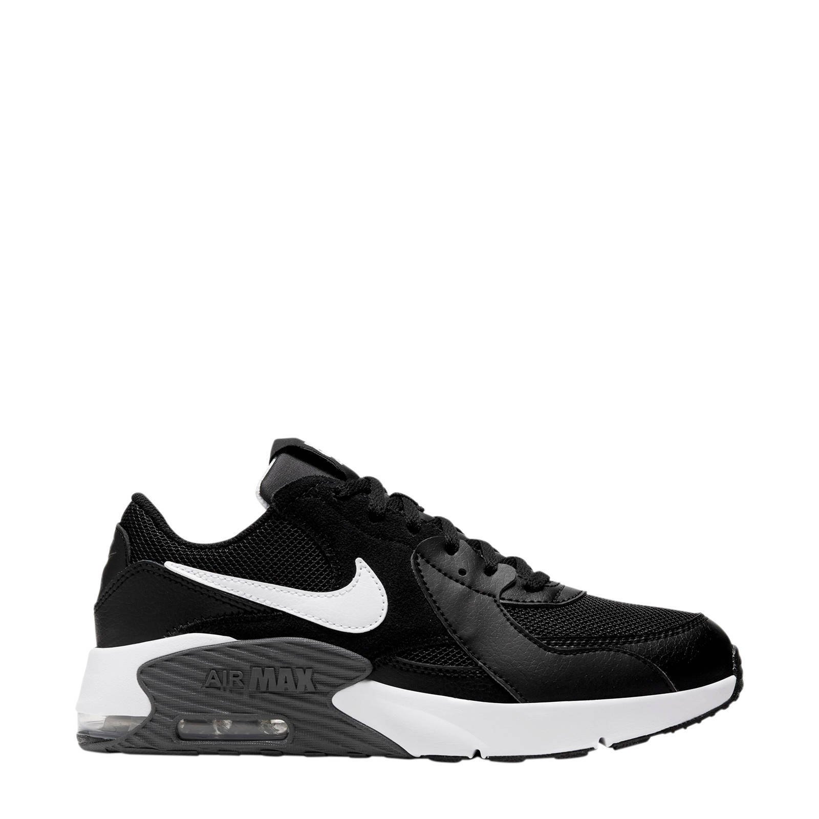 Nike Air Max Excee GS sneakers zwart wit wehkamp