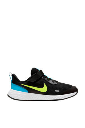 Revolution 5 sneakers zwart/geel/blauw