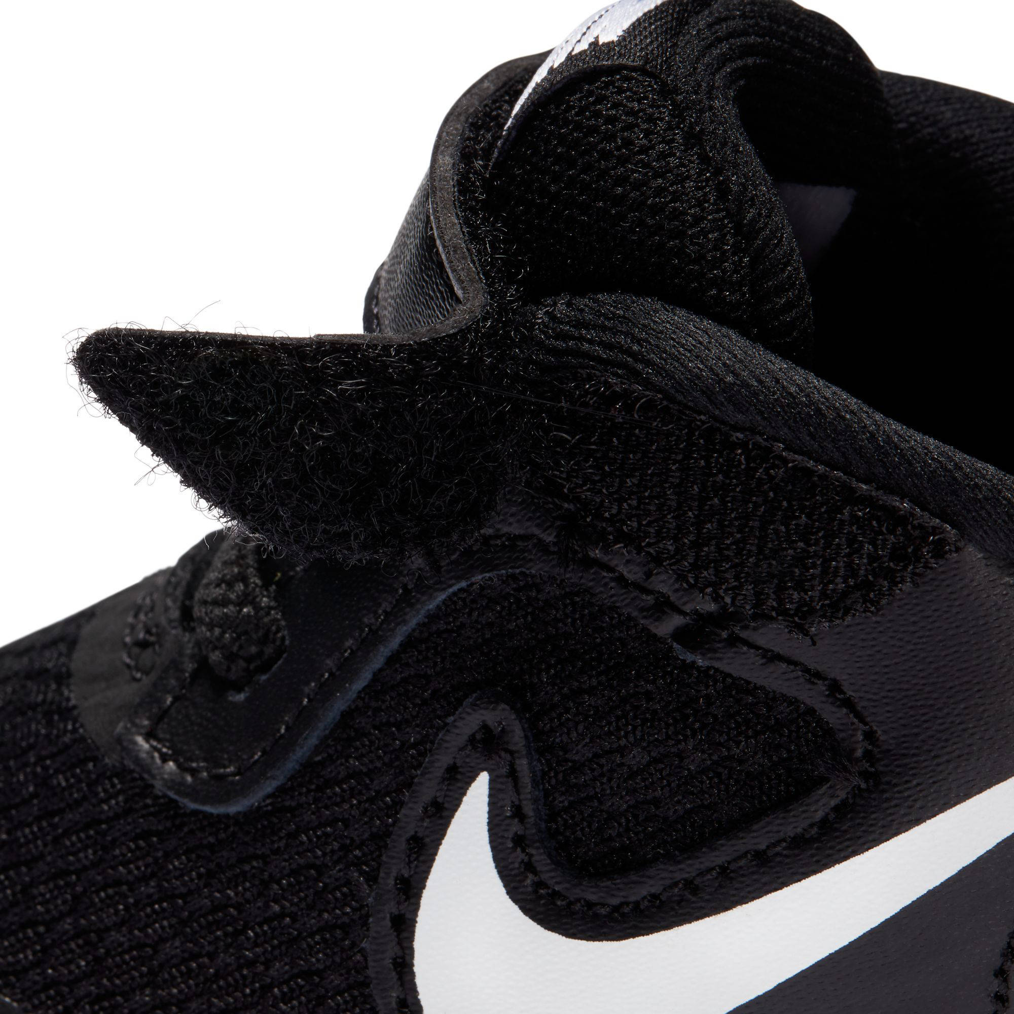 Nike Revolution 5 leren sneakers zwart/wit | wehkamp