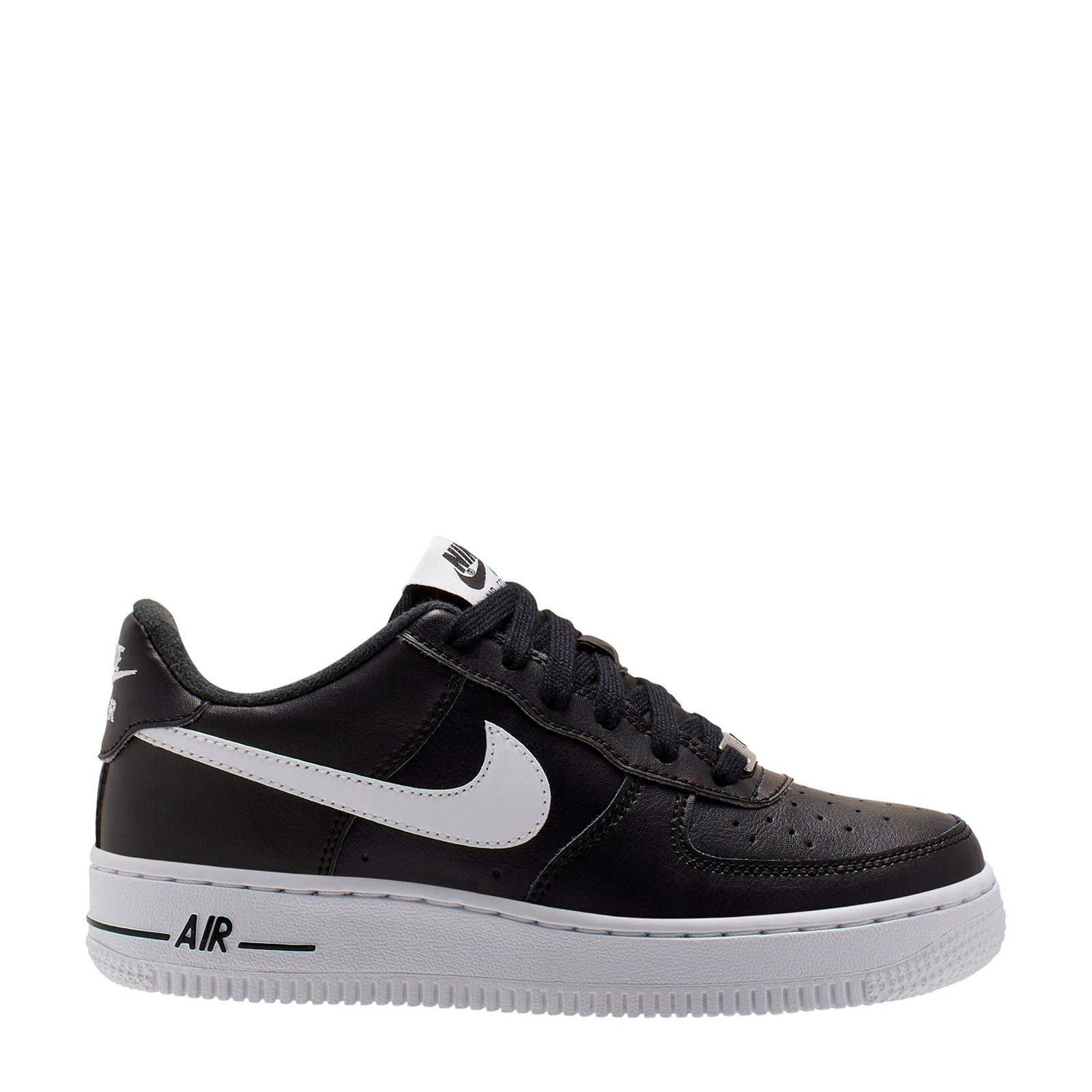 nike air force 1 wit zwart