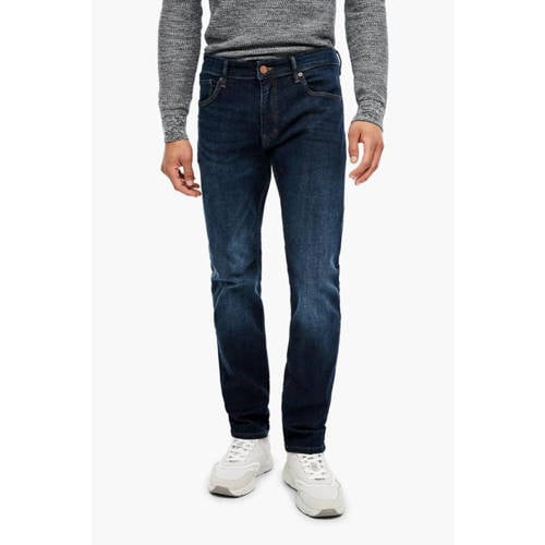QS slim fit jeans blauw afbeelding