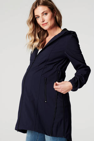 softshell jas donkerblauw