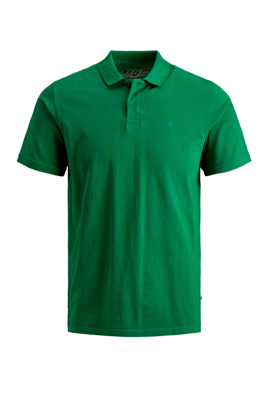 JACK & JONES JUNIOR polo Basic met borduursels groen, Groen