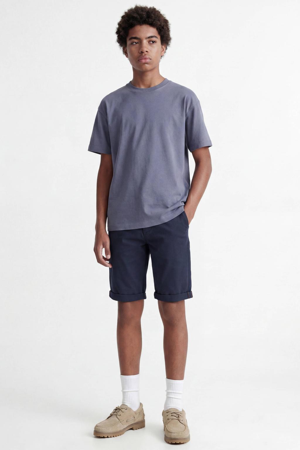 JACK & JONES JUNIOR bermuda JJIBOWIE donkerblauw
