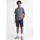 JACK & JONES JUNIOR bermuda JJIBOWIE donkerblauw