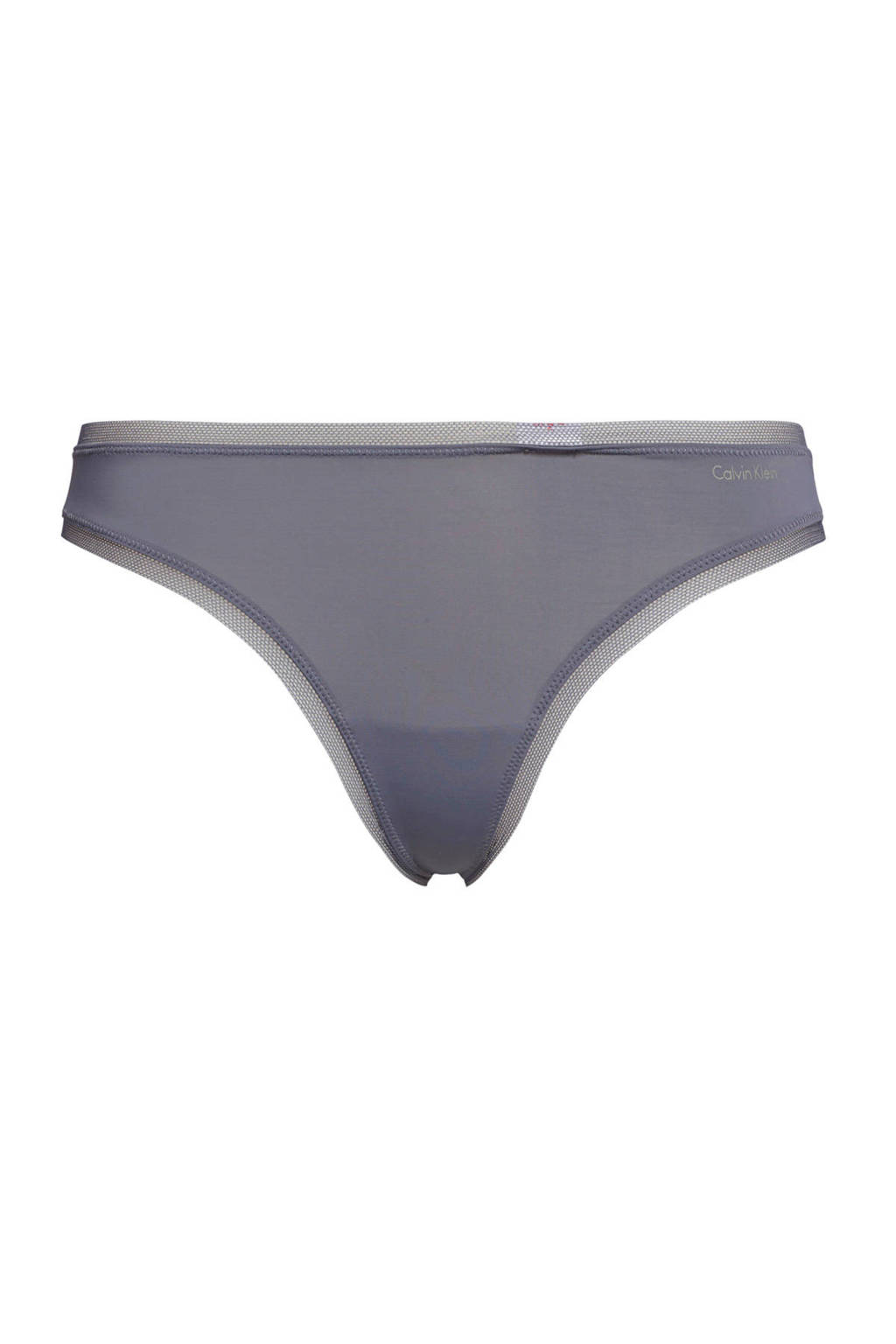 CALVIN KLEIN UNDERWEAR string grijs, Geel