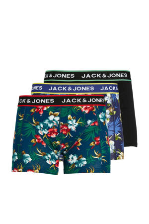 boxershort JACFLOWER (set van 3)