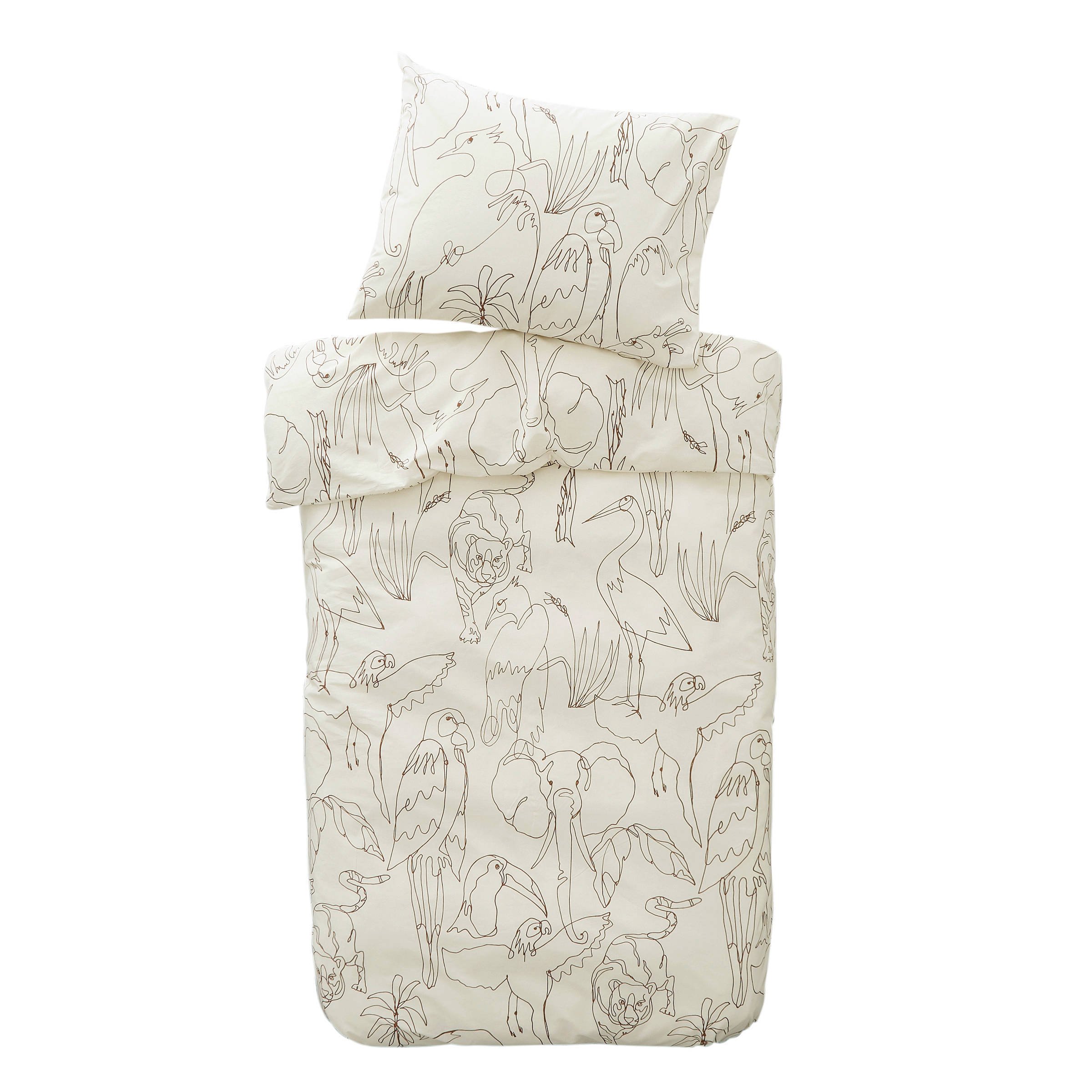 spek Matroos bloemblad jungle dekbedovertrek peuter robe