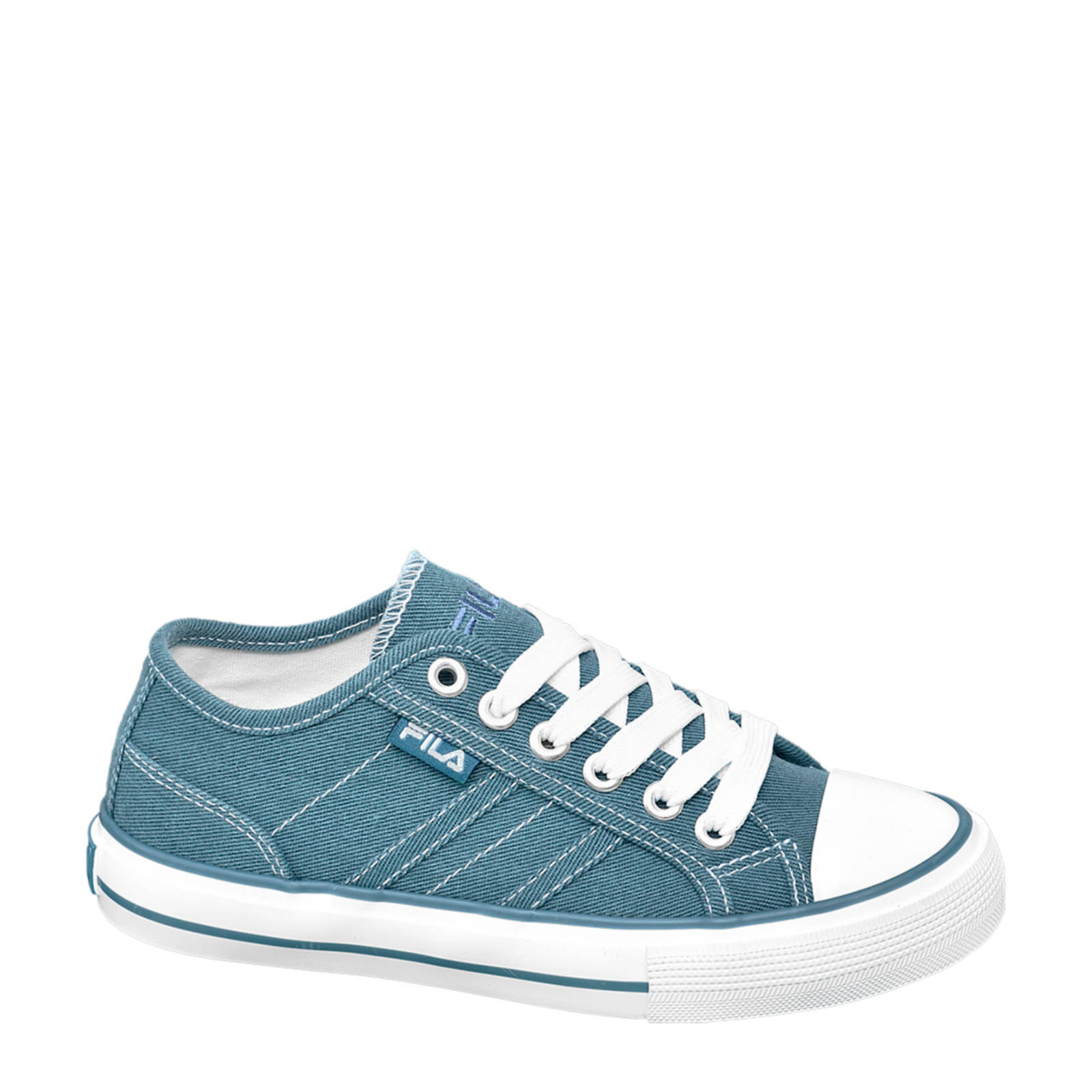 Fila FX100 Low Wit-Blauwe Sneaker (1010260-98F) - Schoenen Caramel  (Sint-Job-in-'t-Goor)