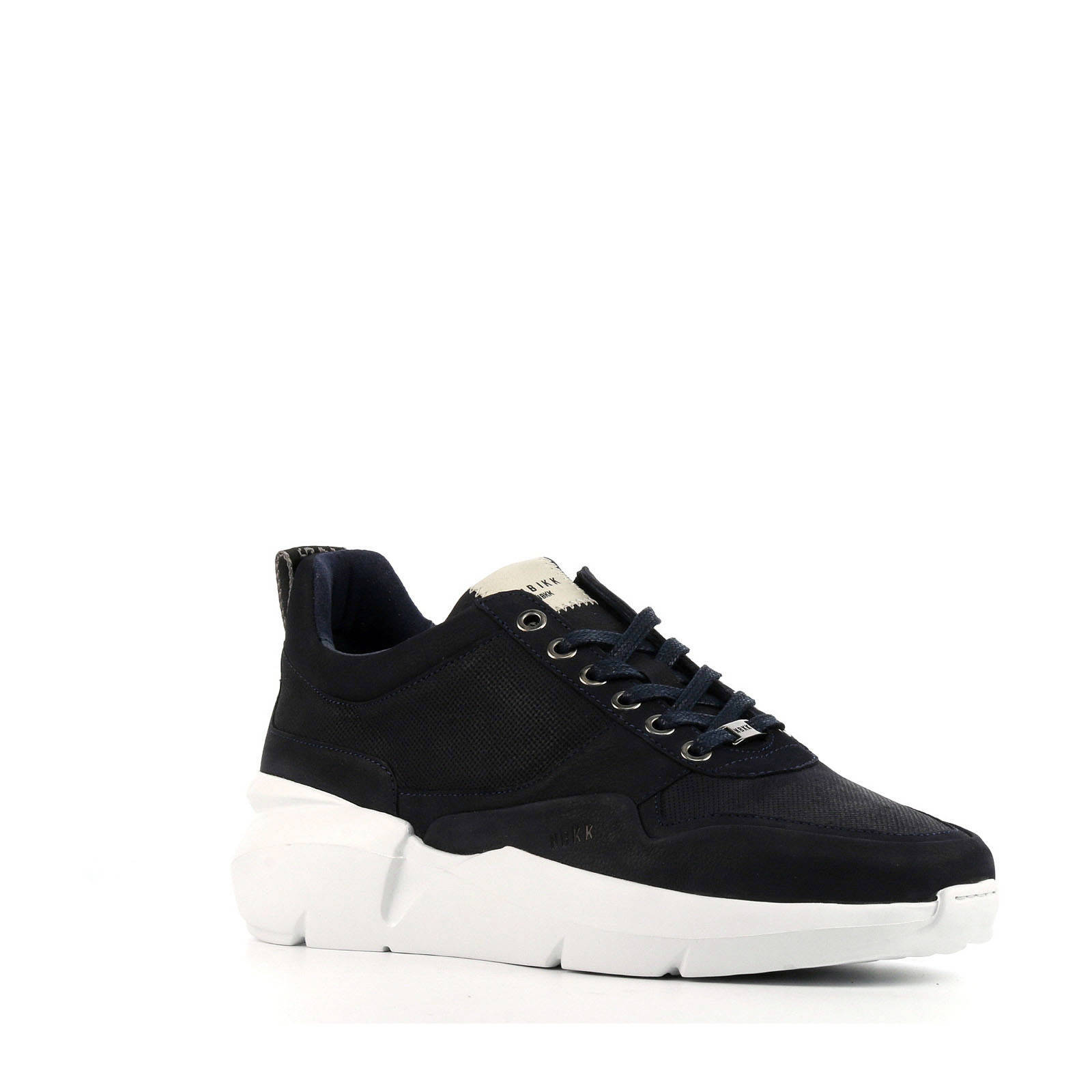 Nubikk Elven Tanuki nubuck sneakers donkerblauw | wehkamp