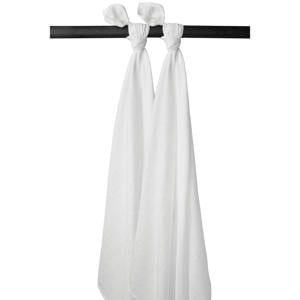 hydrofiele swaddle - wit (set van 2)