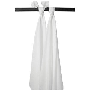 hydrofiele swaddle - wit (set van 2)