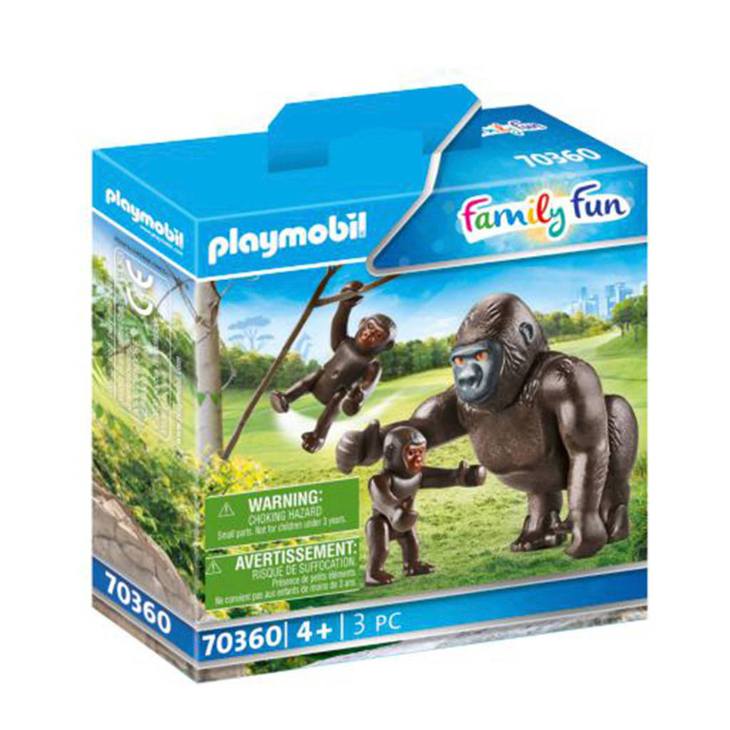 Playmobil Family Fun Gorilla met babies 70360