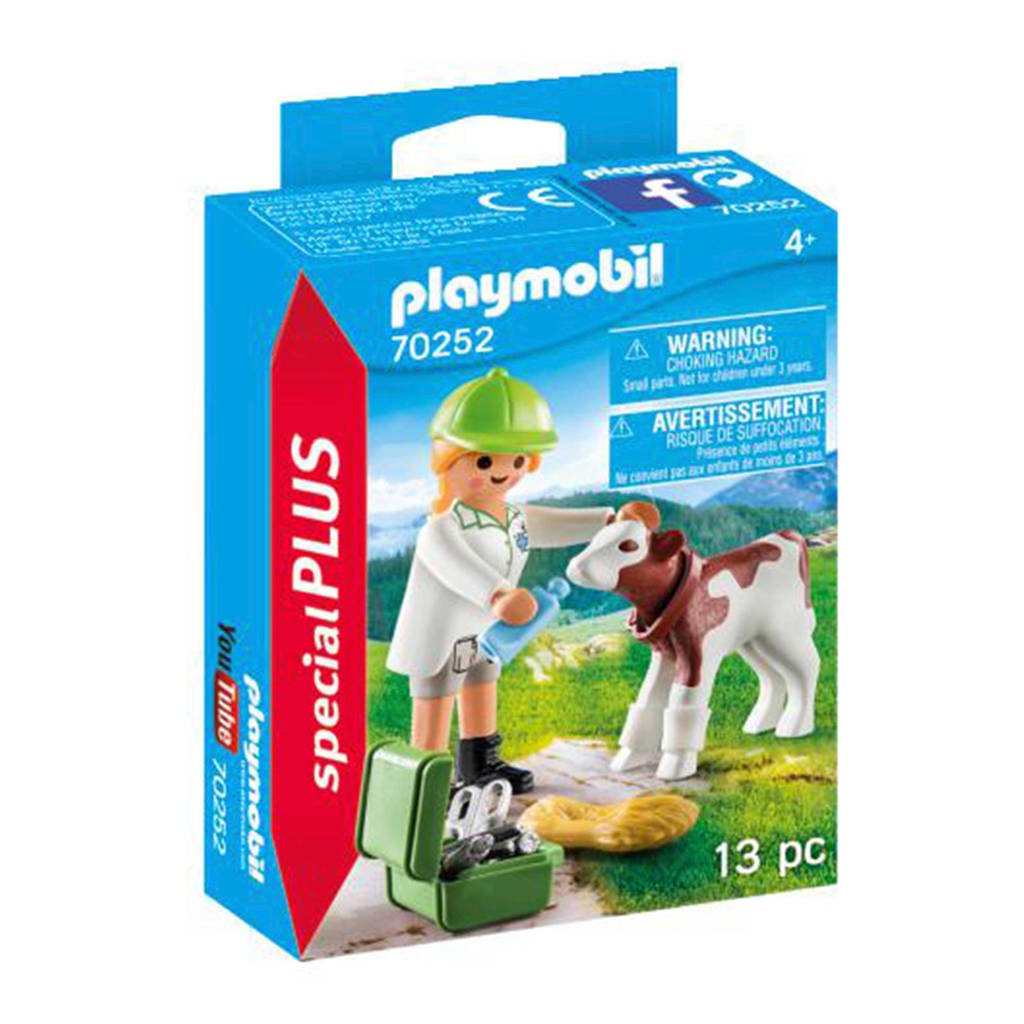 Playmobil Special Plus Dierenarts met kalf 70252