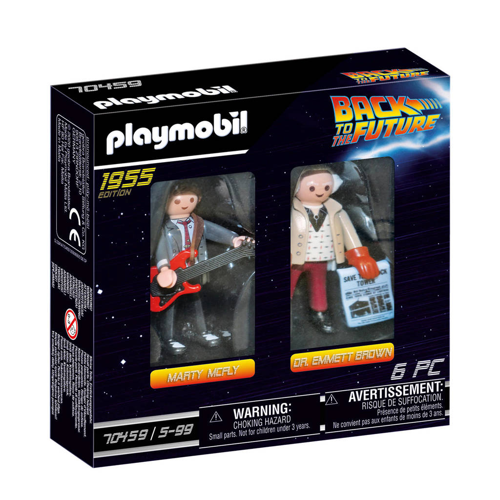 Playmobil Back to the Future  DuoPack Marty McFly & Dr. Emmet Brow 70459