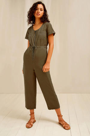 jumpsuit kaki