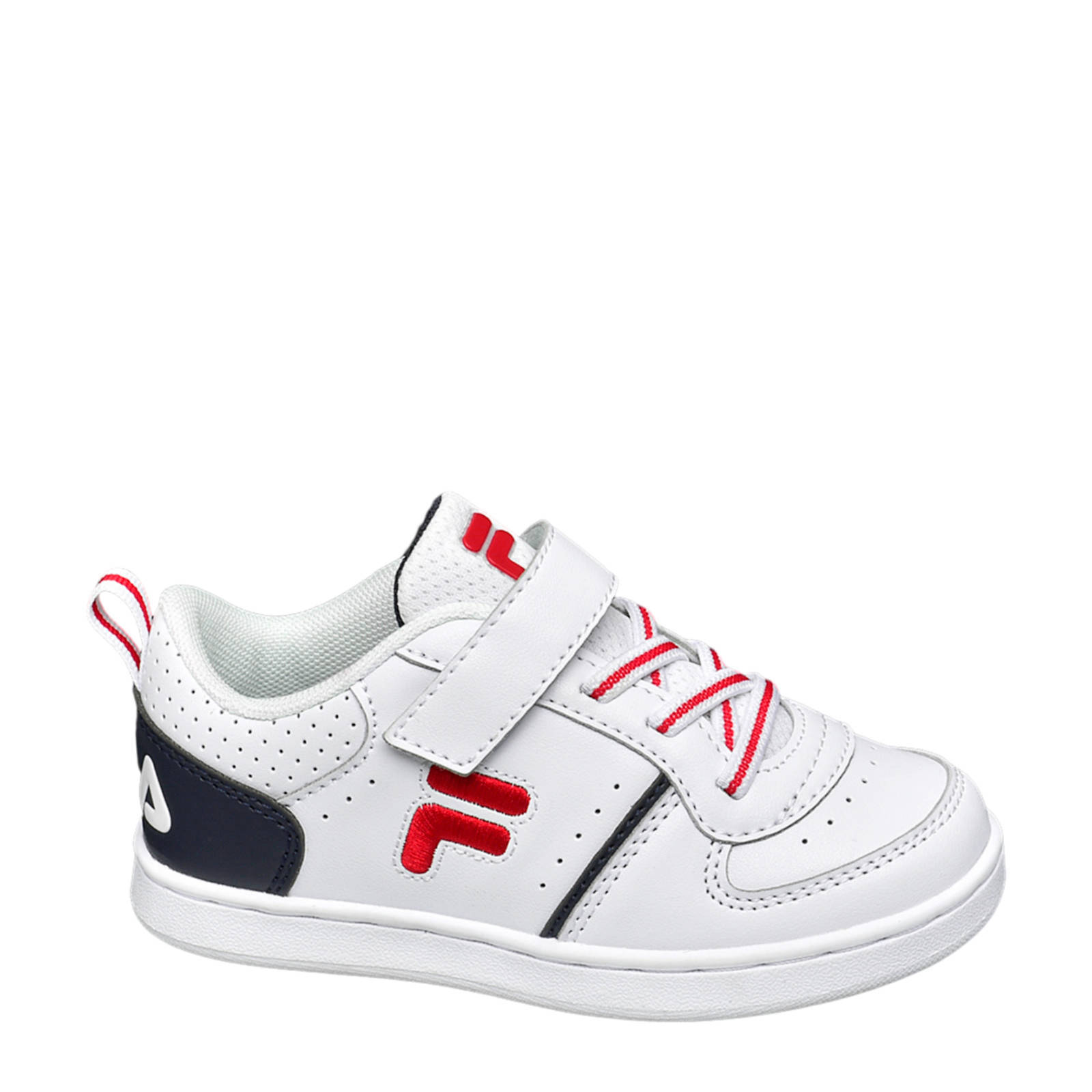 Via Vai Dames Sneakers Gebroken wit nub sneaker klitteband | Van den Assem
