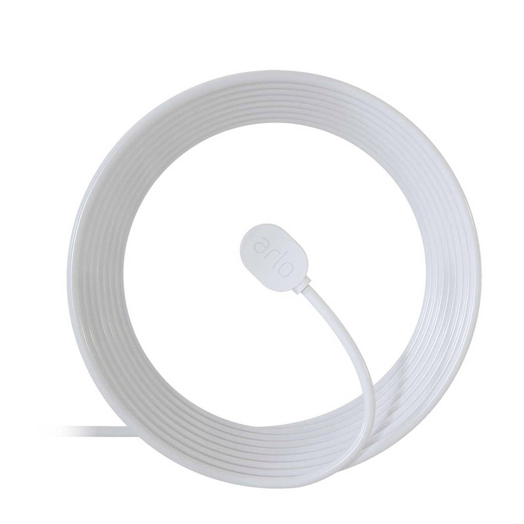 Arlo Arlo Ultra & Ultra pro 3 outdoor stroomkabel, Wit