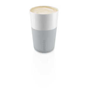 cafe latte mok marmer (360 ml) (2 stuks) 