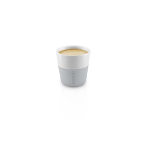 Espresso kopjes Marble Grey 80 ml - 2 Stuks