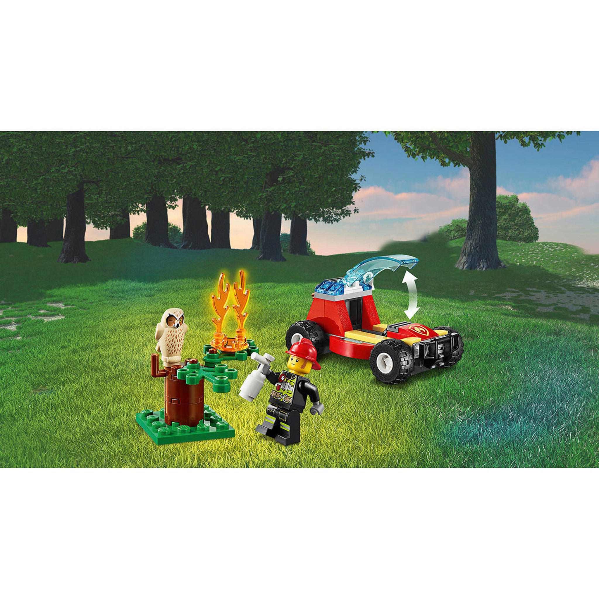 LEGO City Brandweer bosbrand 60247 | wehkamp
