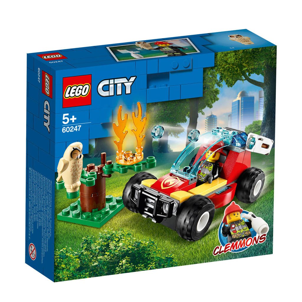 LEGO City Brandweer bosbrand 60247
