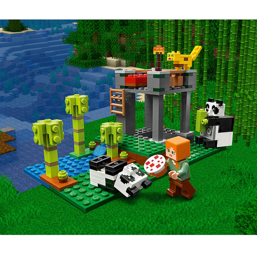 LEGO Minecraft Het pandaverblijf 21158 | wehkamp
