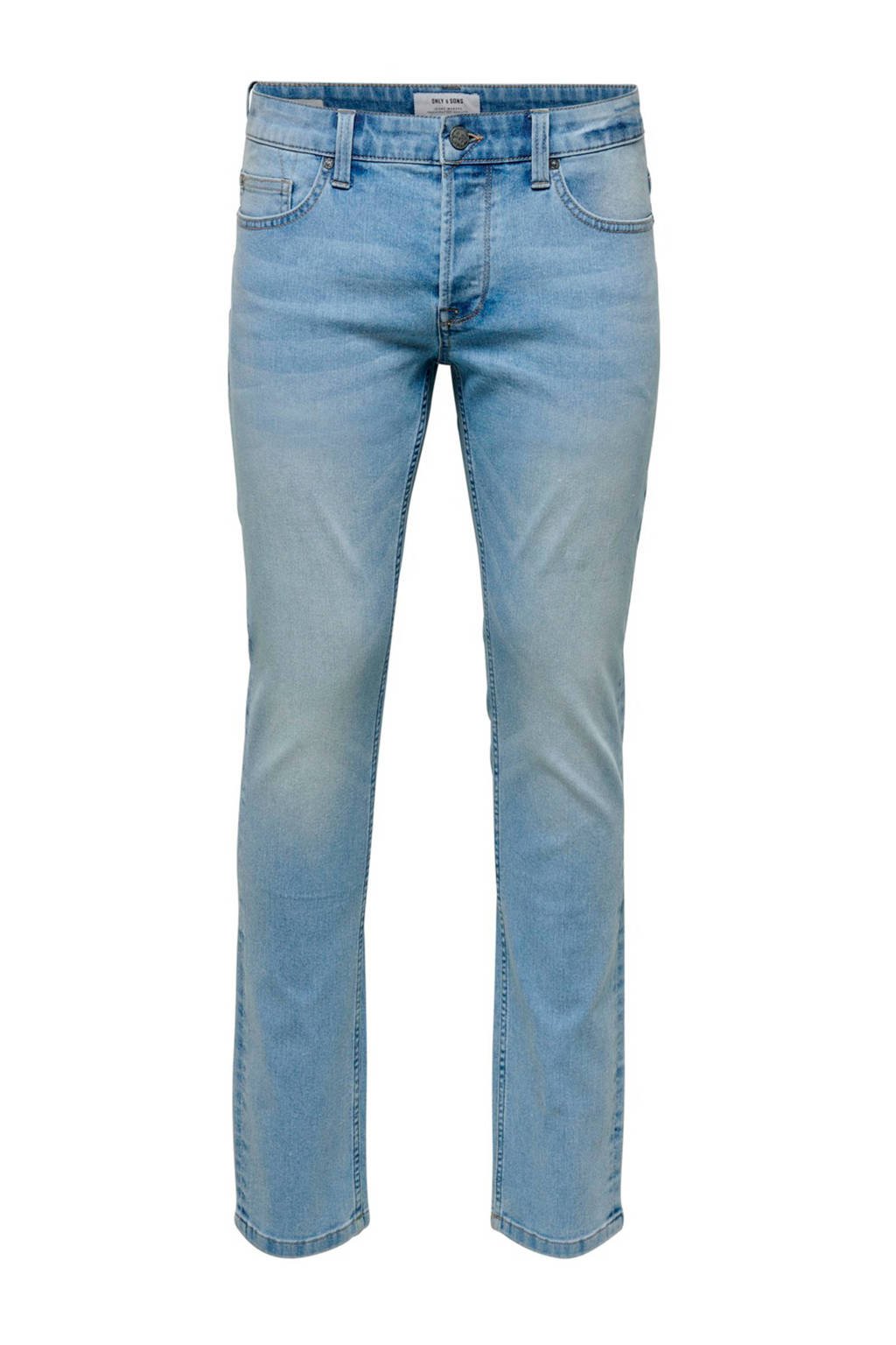 ONLY & SONS PLUS slim fit jeans blauw, Blauw