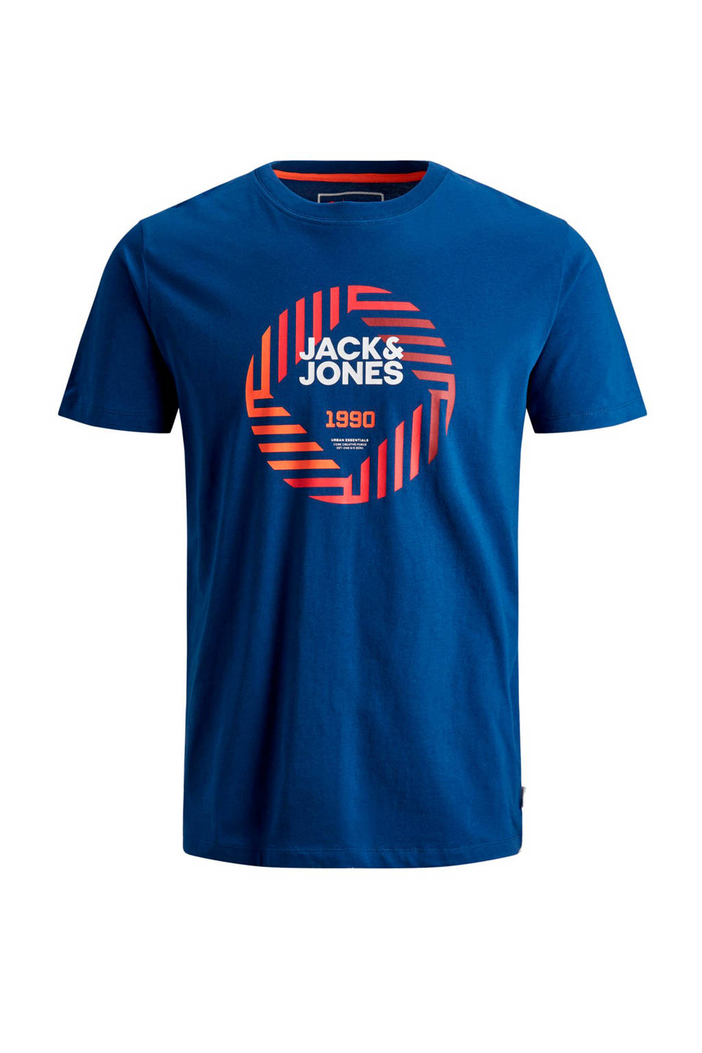 JACK & JONES PLUS SIZE T-shirt met printopdruk donkerblauw, Donkerblauw