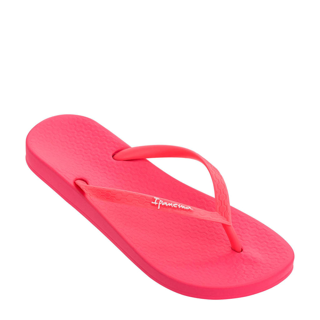 Ipanema Anatomic Color teenslippers neon roze