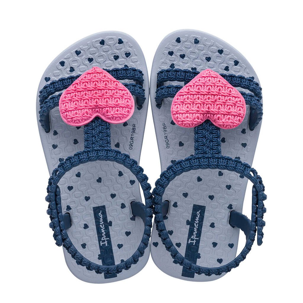 Ipanema My First Ipanema teenslippers donkerblauw/roze, Donkerblauw/roze
