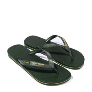 Classic Brasil teenslippers groen